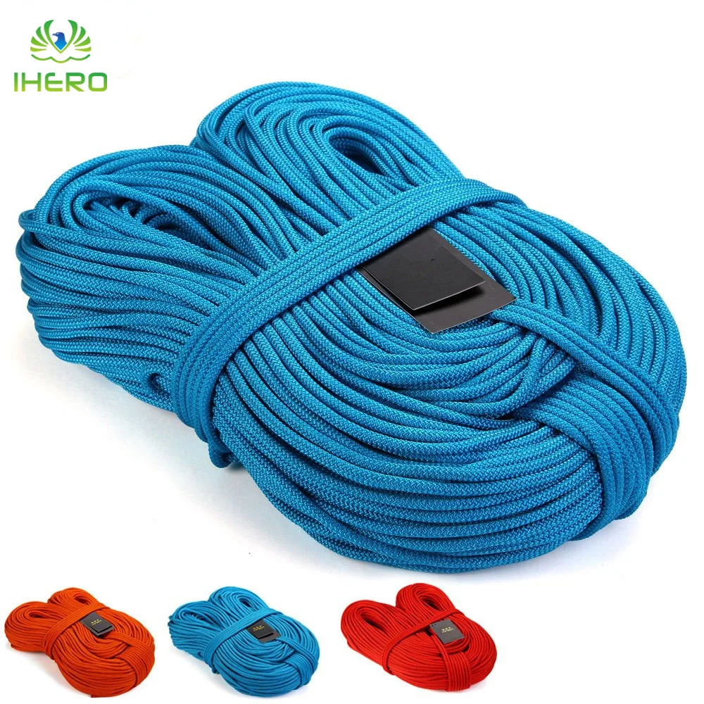 6mm Static Rope Outdoor Climbing Mountaineering Auxiliary Rope Knotting