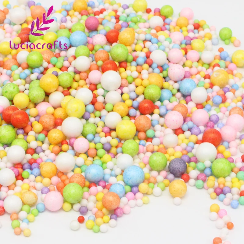 

Lucia crafts 2-10mm(0.08-0.39inch) Foam Balls Decorative Ball DIY Wedding Party Decoration 10g/lot M0104