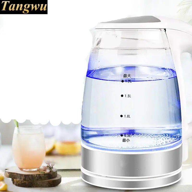 glass - proof electric kettle 304 stainless steel house household quick Overheat Protection glass - proof electric kettle 304 stainless steel house household quick Overheat Protection