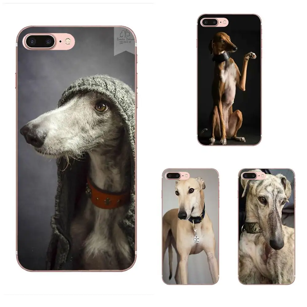 

Galgo Greyhound Dog Painted Cover Colourful Cell Phone Case For Huawei P7 P8 P9 P10 P20 P30 Mate 7 8 9 10 Lite Plus Pro 2017