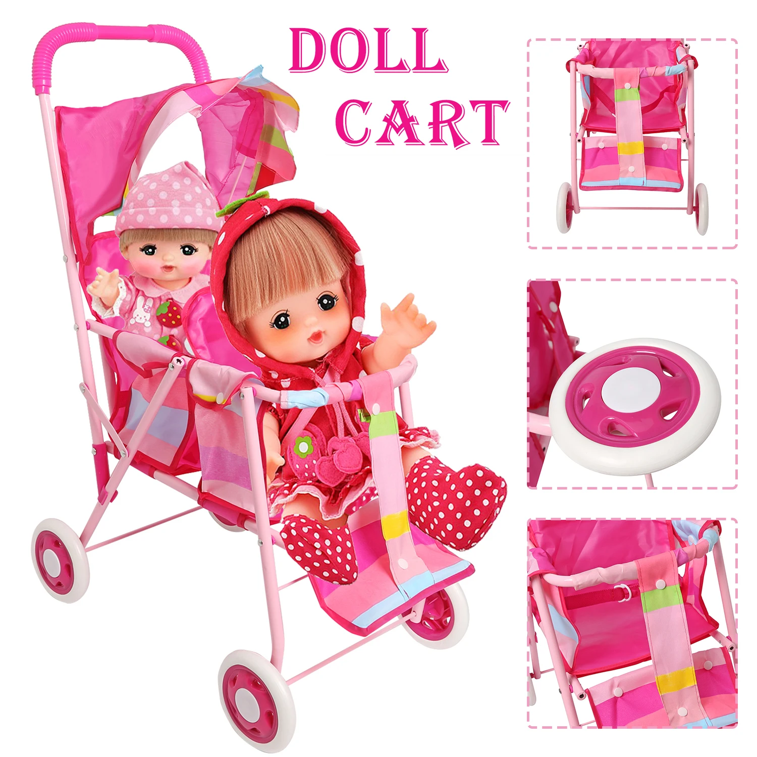 sillas de paseo de juguete para niñas