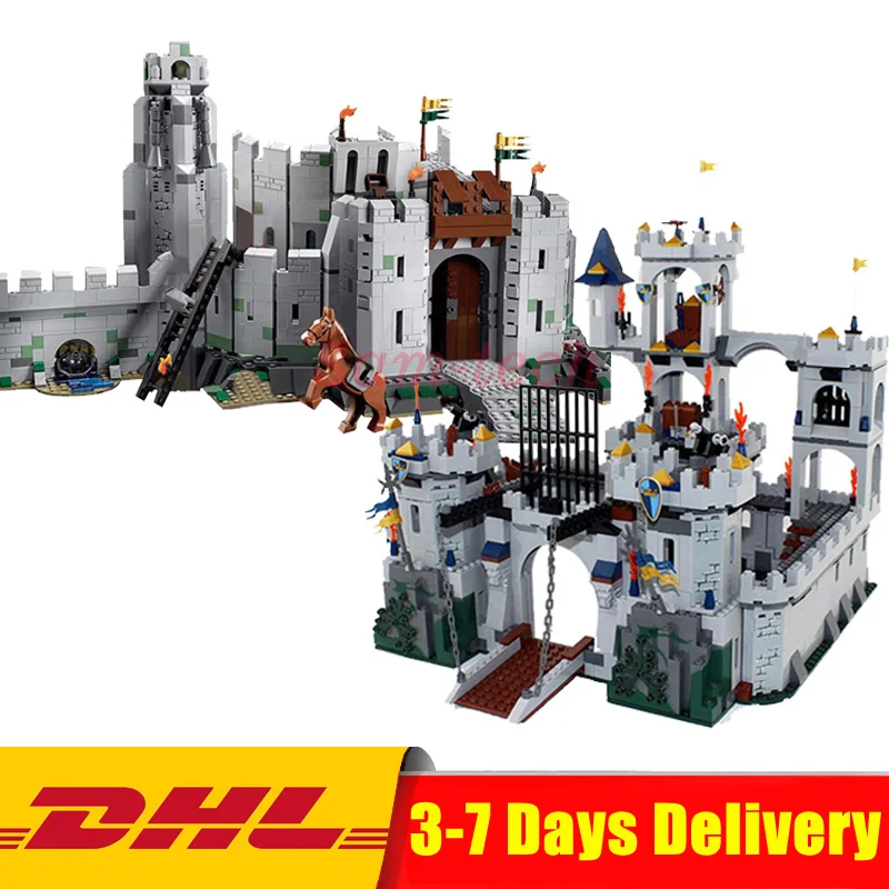 

Lepin 16013 The Lord of the Rings+16017 The King's Castle Siege Building Blocks Bricks Toys Clone Legoings 9474 7094