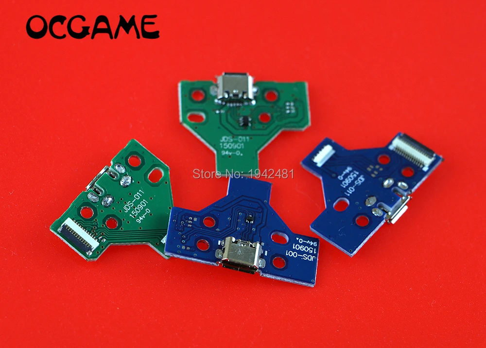 OCGAME 50 шт./лот 12 контактов 14 12/14 USB зарядка зарядное устройство разъем питания для PS4