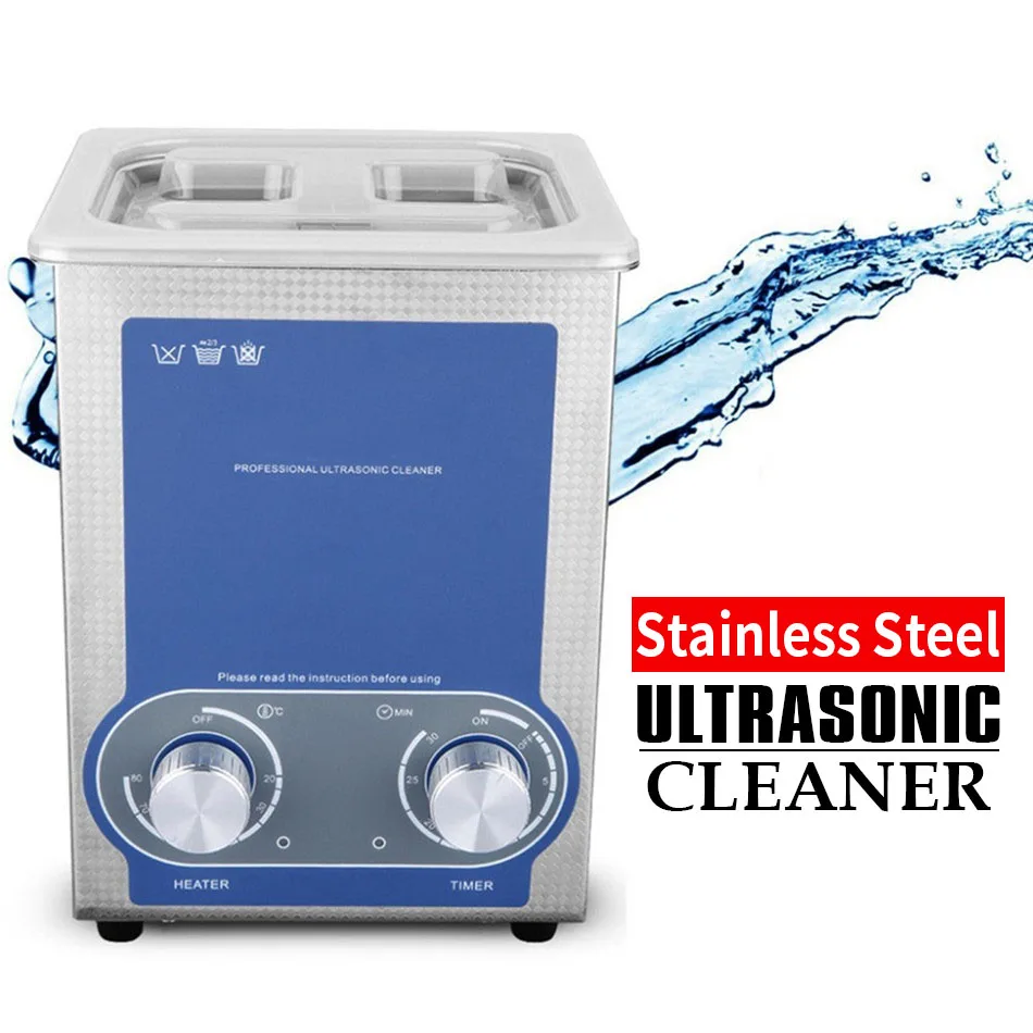 SONIC P2 Clerance GT 2L Ultrasonic Cleaner Heating Timer Stainless Tank