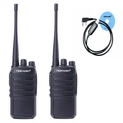 2 шт. TID TD-Q2 Новый портативный рации uhf 400-480 МГц Портативный Ручной радио для CB радио станции Охота портативная рация