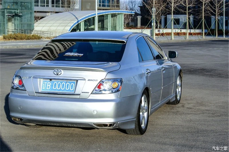 Золотой стиль высокого качества спойлер из АБС-пластика для toyota mark X Reiz спойлер 2006-2009 года настроить праймер цвет краска собственного приготовления