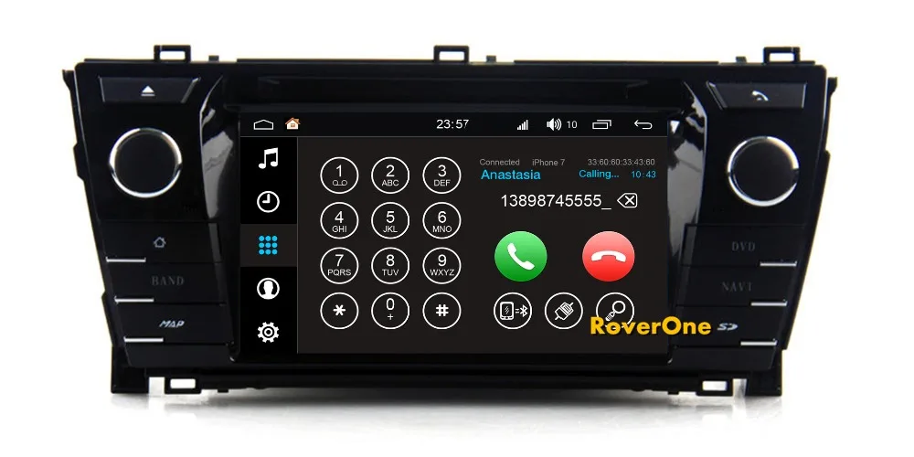 Sale For Toyota Corolla 2013 2014 2015 Android 8.0 Car Multimedia Player Radio DVD GPS Navigation For Toyota Corolla + Free HD Camera 7