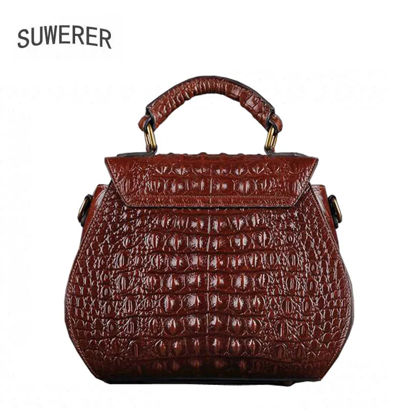 Couverture Alligator Sac Sacs Femmes brown Véritable Nouvelle Totes Polyvalent Cuir Cuirs En Luxe À Red Main Polyester De Designer Souple wIE1ZSEq