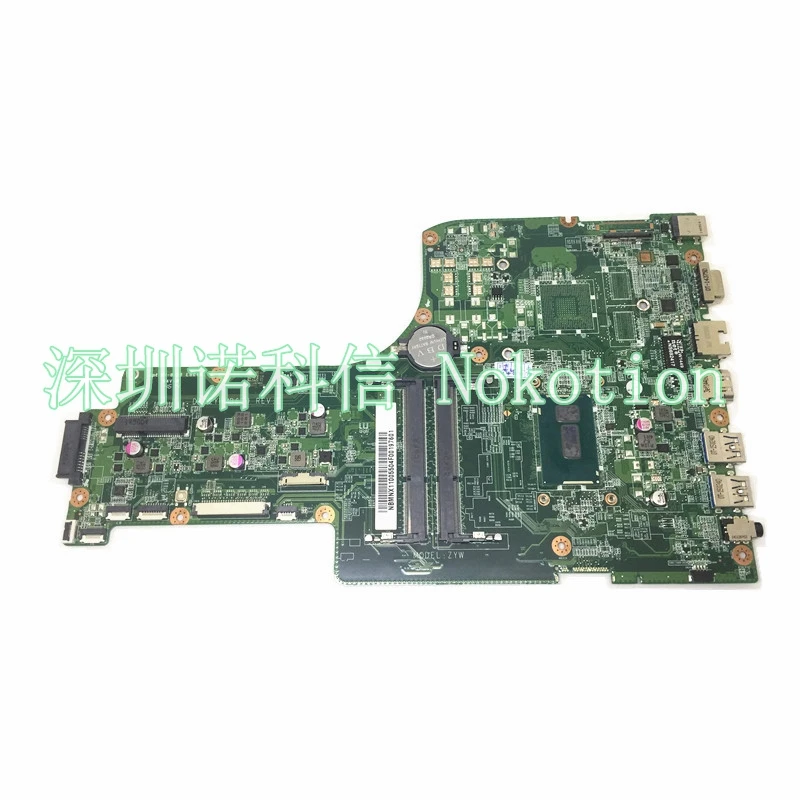 

NOKOTION DA0ZYWMB6E0 NBMNX11005 NB.MNX11.005 For Acer aspire E5-771G E5-771 Laptop motherboard SR244 I3-5005U CPU