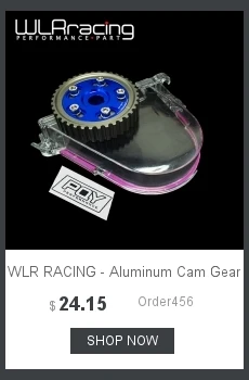 WLR Racing-CLEAR CAM зубчатый ремень ГРМ Крышка турбо кулачковый шкив для HONDA CIVIC 96-00 D15 D16 WLR6337