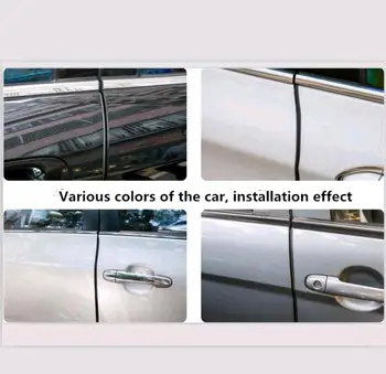 

2020 New hot Car Door trips Rubber Edge Protective Strips For outlander lacetti kia cerato bmw x5 freelander 2 honda jazz