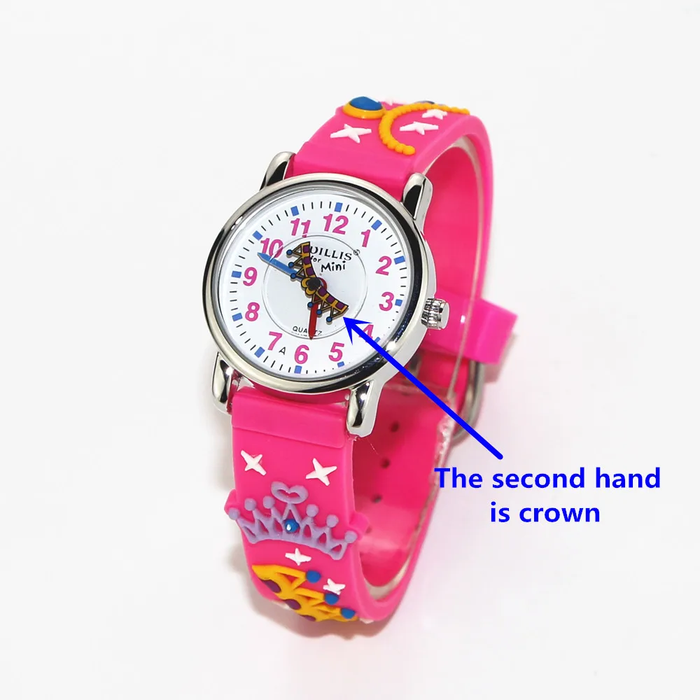 Последний стиль 3D полоса шаблон дизайн маленькая девочка дети Студенческие мальчик женские наручные часы водонепроницаемые часы Reloj - Цвет: SBWX1001S