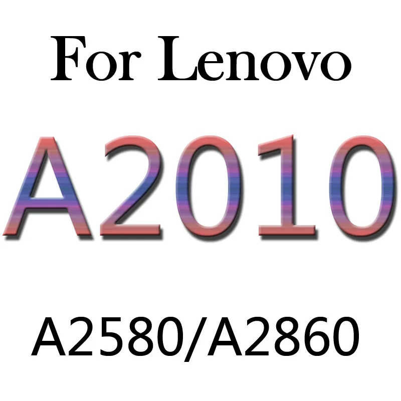 С уровнем твердости 9H закаленное Стекло Экран Защитная пленка для lenovo Vibe C Z90 C2 S90 K3 K4 K5 плюс K6 Мощность Примечание A6010 P70 A2010 A5000 P2 чехол - Цвет: A2010