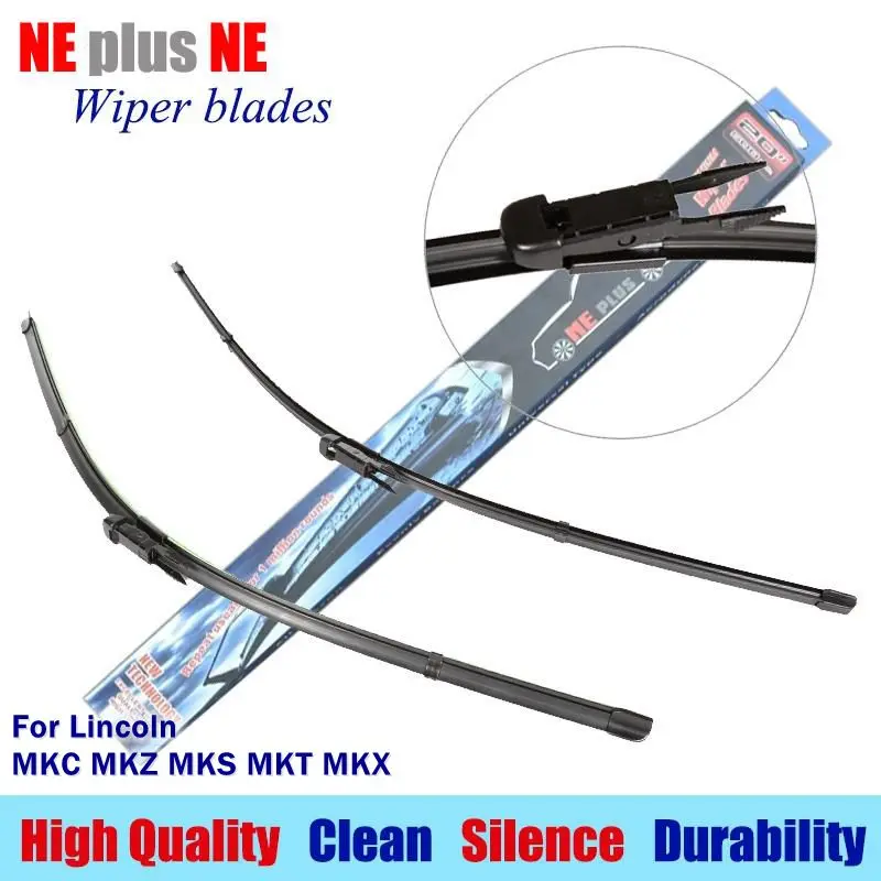 Car windscreen Wiper blades for Lincoln MKC MKZ MKS MKT MKX silicon