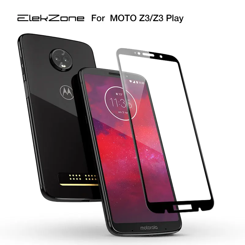 Полное стекло для Motorola Moto Z3 закаленное стекло полное покрытие для Moto Motorola Z3 Play защита экрана Передняя пленка защитная пленка