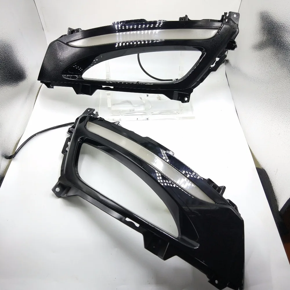 

Car Styling for Kia K5 DRL 2012-2013 Optima LED DRL LED Running Light Fog Light whit turn signal function Parking Accessories