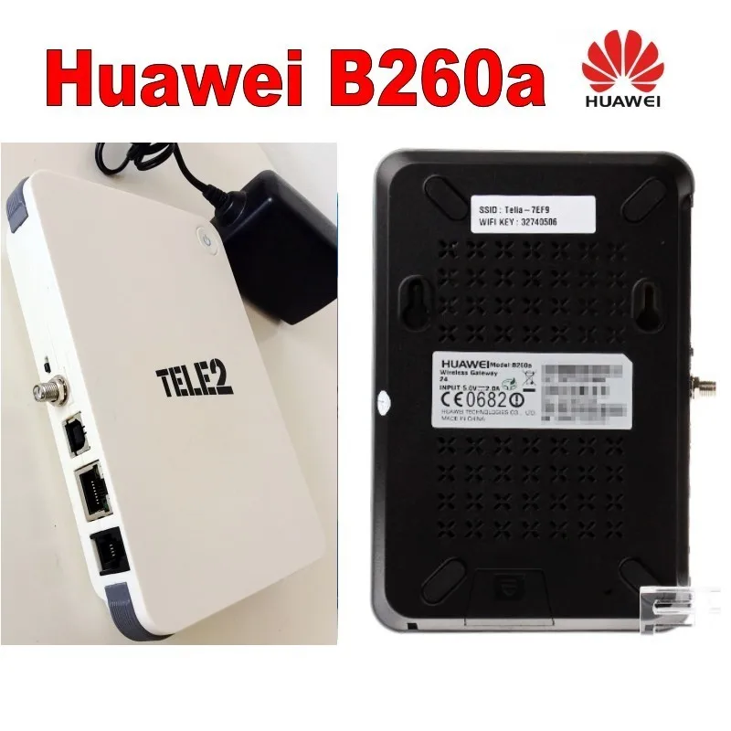 Huawei b260a wifi беспроводной 3g разблокированный маршрутизатор с оригинальной антенной huawei