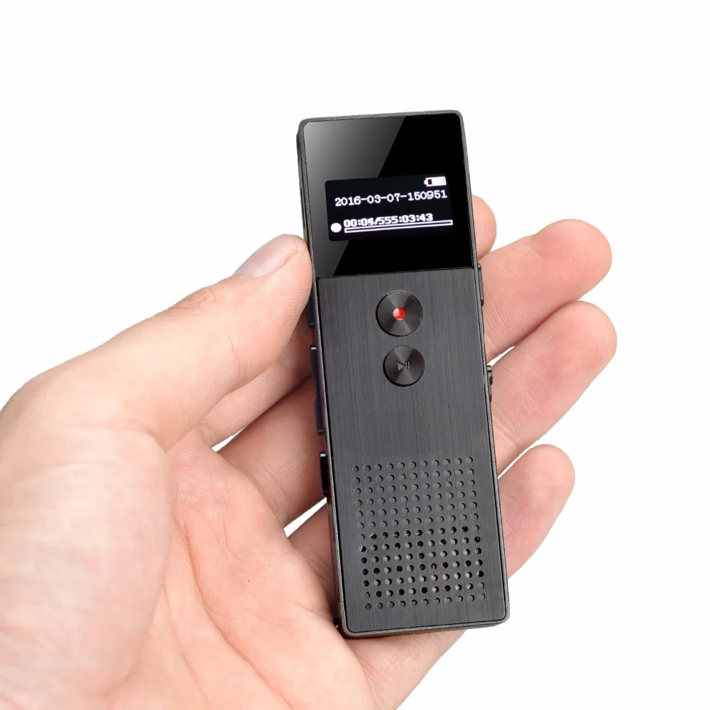 Профессиональный цифровой диктофон 8 Гб USB с поддержкой fm радио tf карты Mp3 плеер
