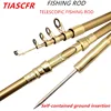 TIASCFR Telescopic Super Hard   Fishing Rod 1.8M -3.6M Portable Spinning  Cast Rod Sea Fishing Rod Carp Fishing Gear ► Photo 1/5
