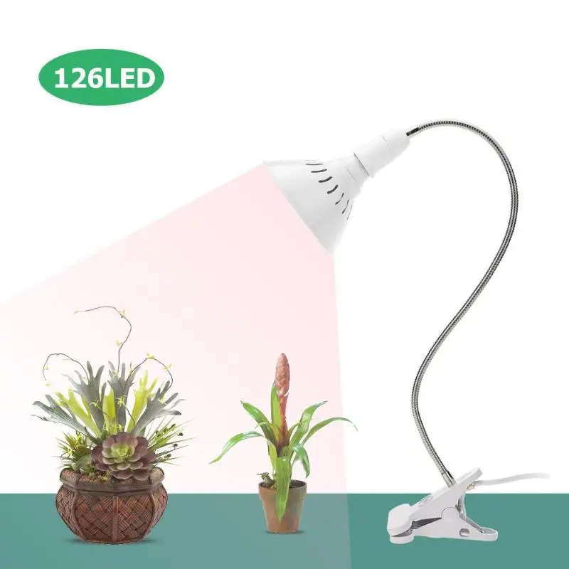 Растение с/х Светодиодная лампа Клип лампа полный спектр светодиодный свет для теплицы гидропоники саженцы цветок Fitolampy Grow Tent Box