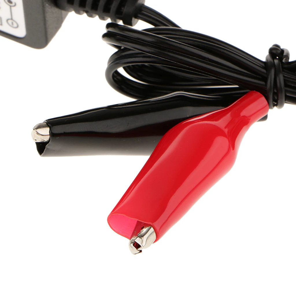 Accumulator Battery Charger 6V 0.5A Clip-type Led Light Battery Charger for cccumulator battery/ Lead acid battery