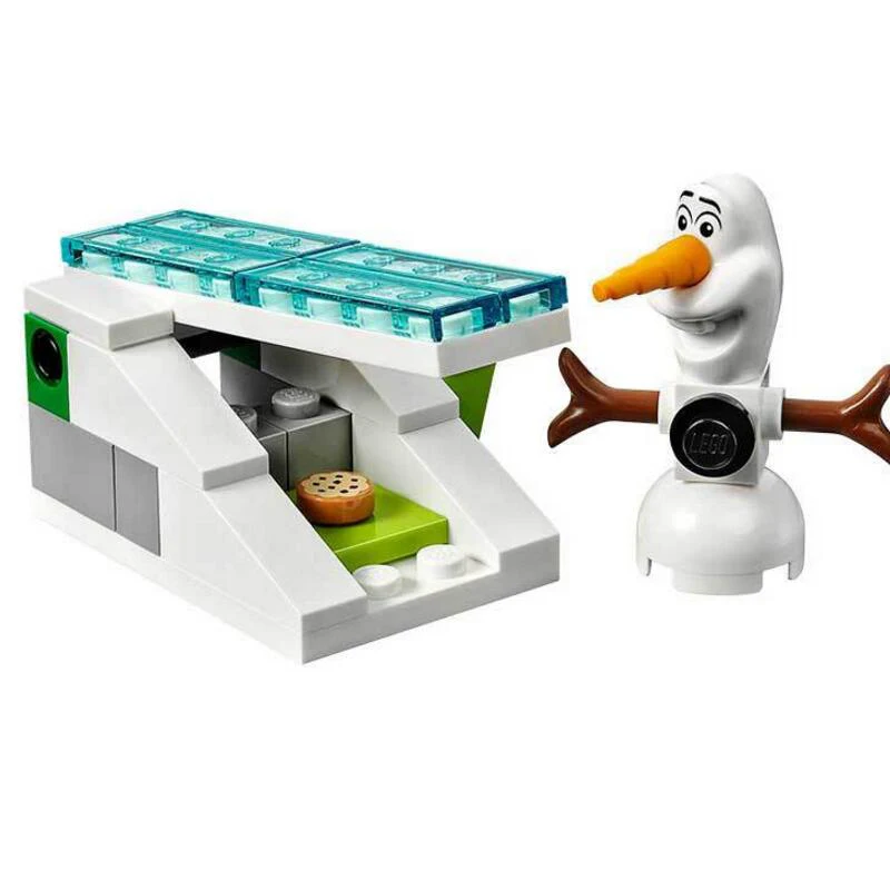 316pcs Legoings Friends Frozens Dream Princess Elsa Ice Castle Princess Anna Set Model Building Blocks Gifts Toys