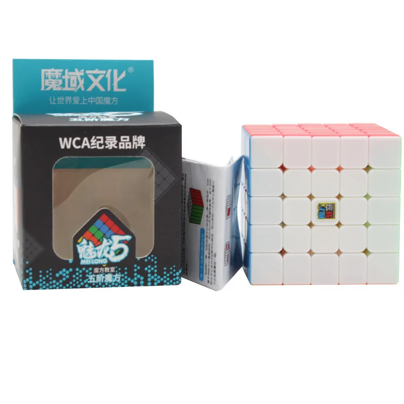 Cube Moyu Yuhu MeiLong MF8862 5x5, волшебный куб, высокое качество Скорость Игрушки Magic Cube для Для детей cubo magico-красочный