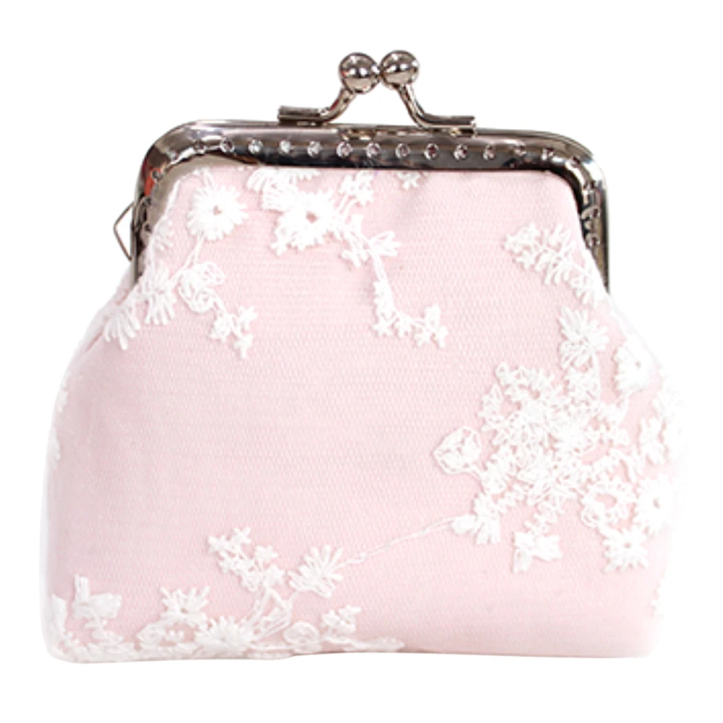 Handmade Metal Kiss Clasp Frame Flower Clutch Purse Complete Kits for Making Your Own Handbag