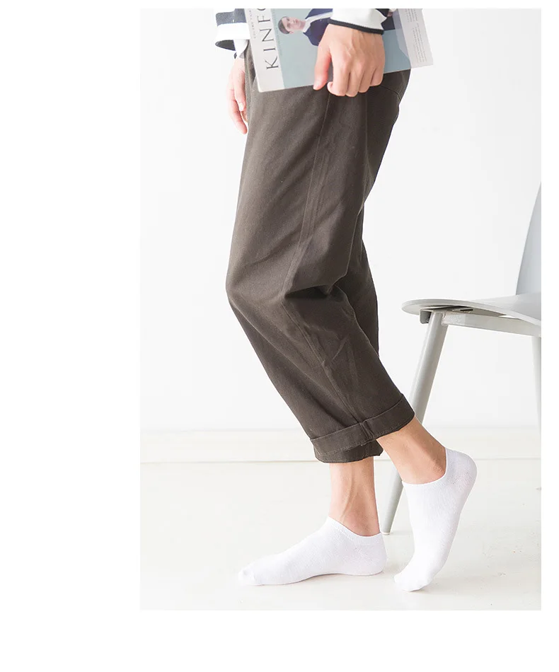 ZQTWT 5 пара/лот хлопковые мужские носки короткие брендовые новые Meias повседневные деловые антибактериальные дышащие мужские носки 3WZ418