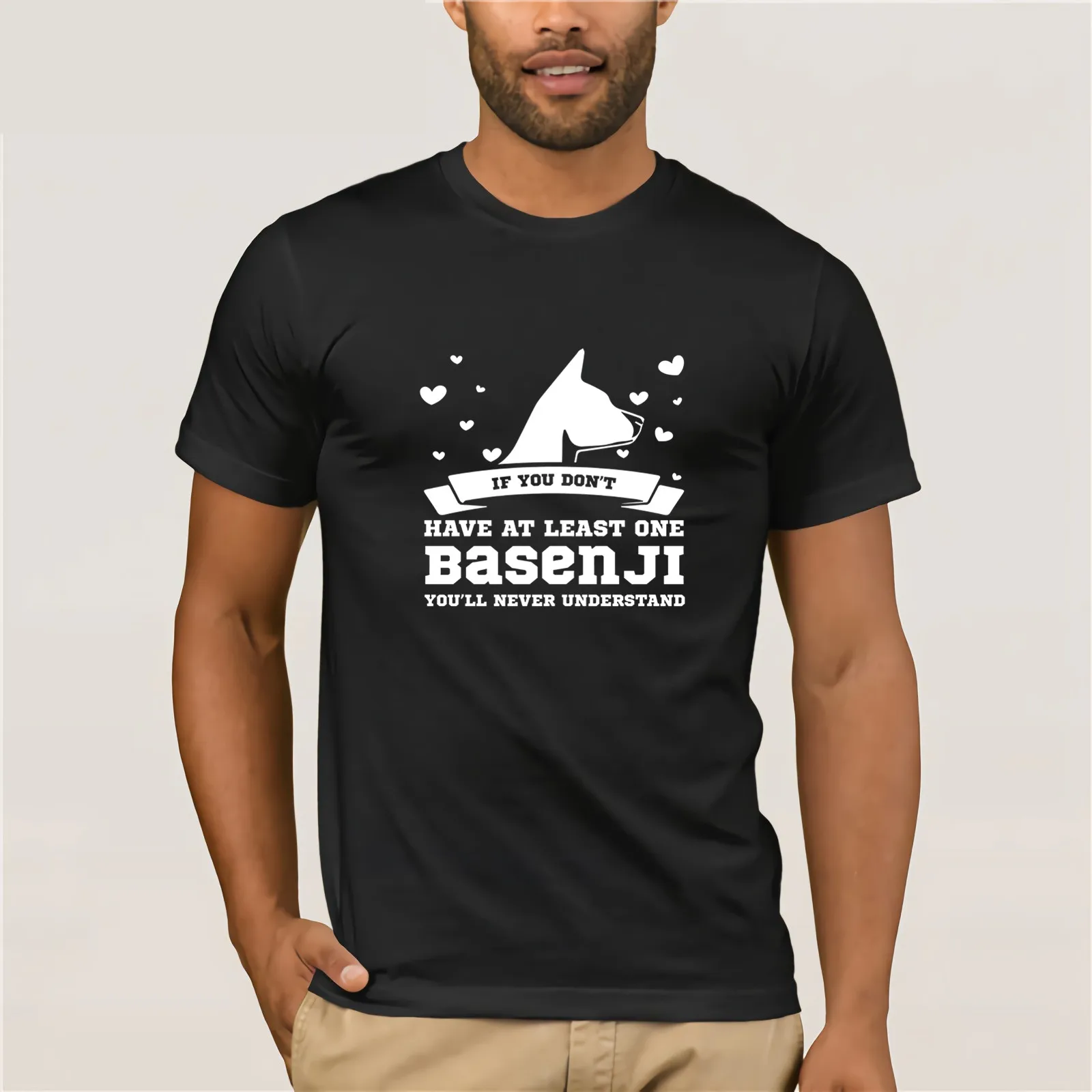 

Basenji tshirt, I Love My Basenji men's T-shirt
