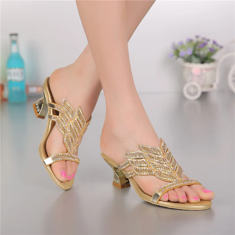 party wear heels slippers