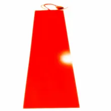 Для катания на сноуборде Пресс нагреватель гибкой силиконовой резины Нагреватель 110v 1700w 375*2000*1,5 мм 1000 мм одножильный провод с ED330L цифровой термостат