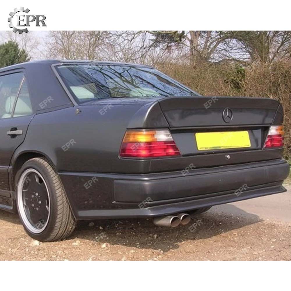 FRP задняя крыла для E класса W124(1984-1995) 4 Двери Седан 200TE E220 230TE E280 300TE 250D AMG стиль задний спойлер
