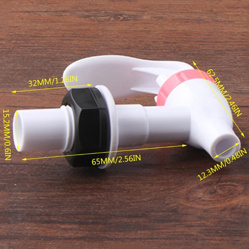 Универсальный размер нажимного типа пластиковый диспенсер для горячей воды кран Запасная часть