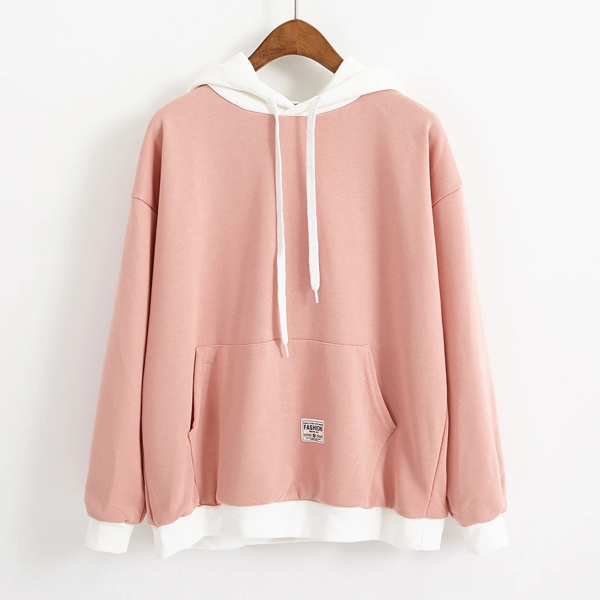 korean pink hoodie