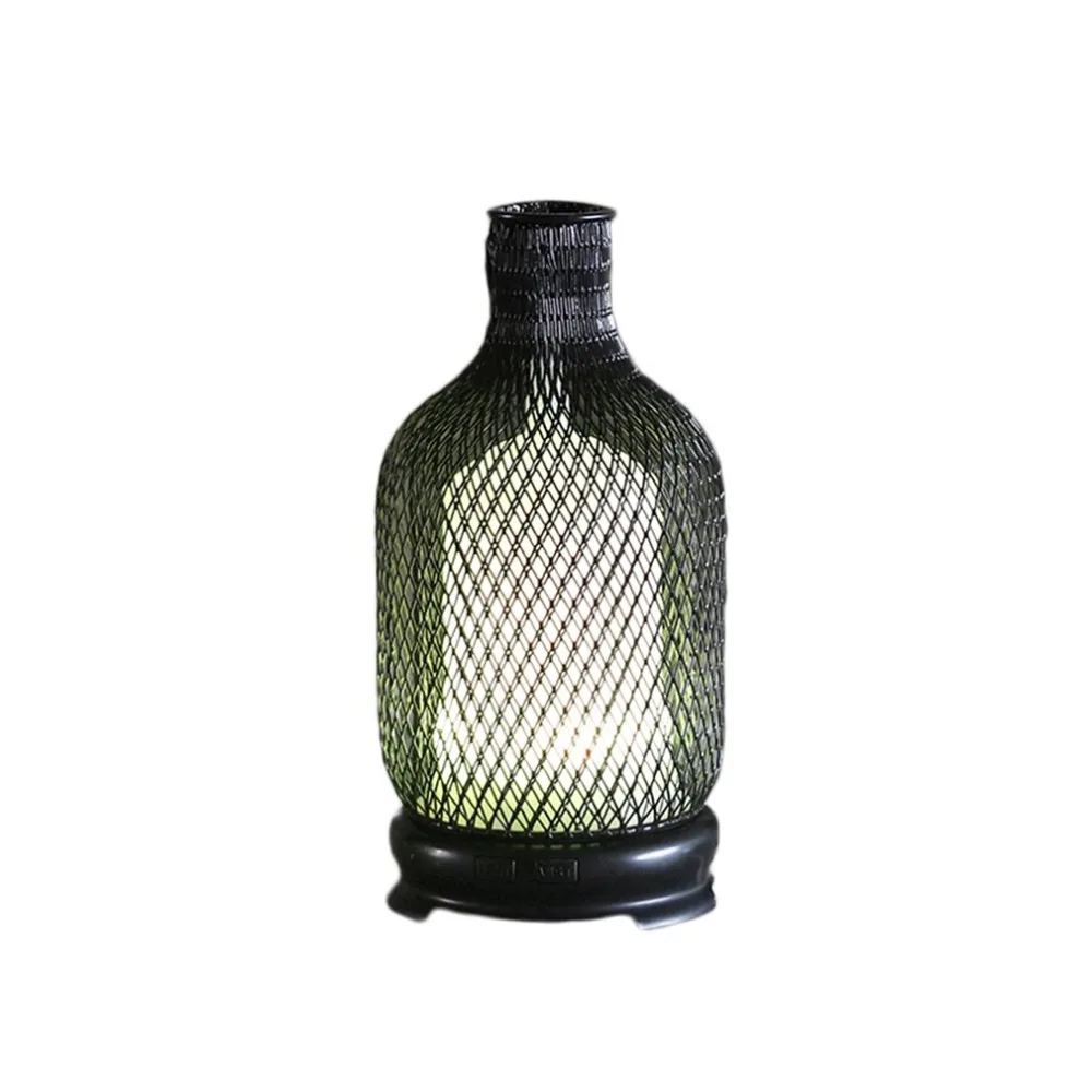 

DN-826D Iron LED Aroma Diffuser Mist Control Air Diffuser Humidifier Aromatherapy Atomizers Humidification For Home Office