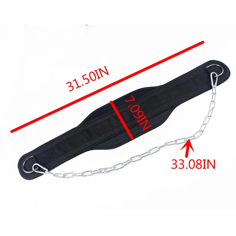 Fitness Equipments Drop Shipping Dip Belt Weight Lifting Gym Body Waist Strength Training Power Building Dipping Chain Pull Up