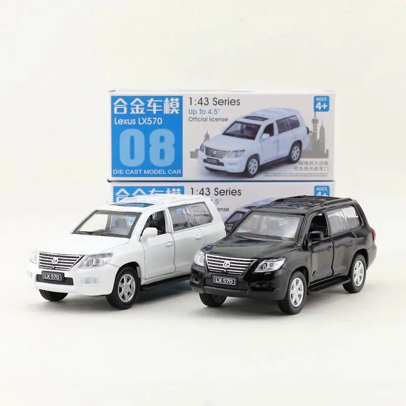 1 шт. 1:43 серии 4,5 ''11,3 см Lexus LX570 автомобиль игрушка/машинка Модель автомобиля коллекции для мальчиков крутая игрушка в подарок