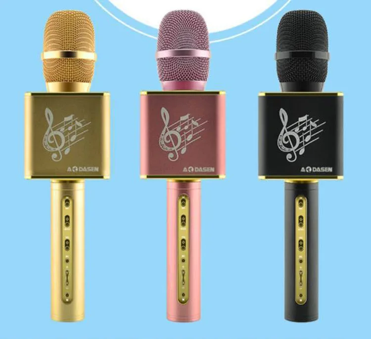 

Handheld Bluetooth Home Ktv Microfono Bluetooth Wireless Karaoke Microphone Tf Card JY-50