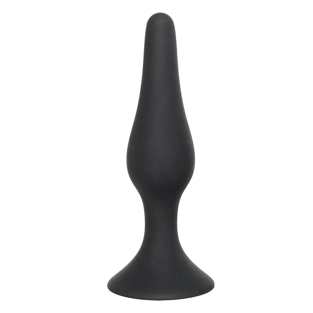 IKOKY Black Butt Plug for Beginner Erotic Toys Silicone Anal Plug Adult Products Anal Sex Toys for Men Women Prostate Massager 7