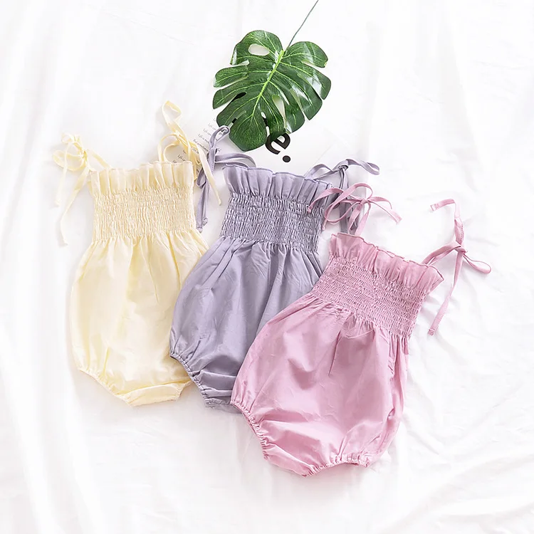 Одежда для маленьких девочек; топы; боди; милый детский комбинезон; одежда для малышей - Цвет: Многоцветный