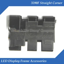 3590F прямая угловая светодиодная рамка для дисплея аксессуары