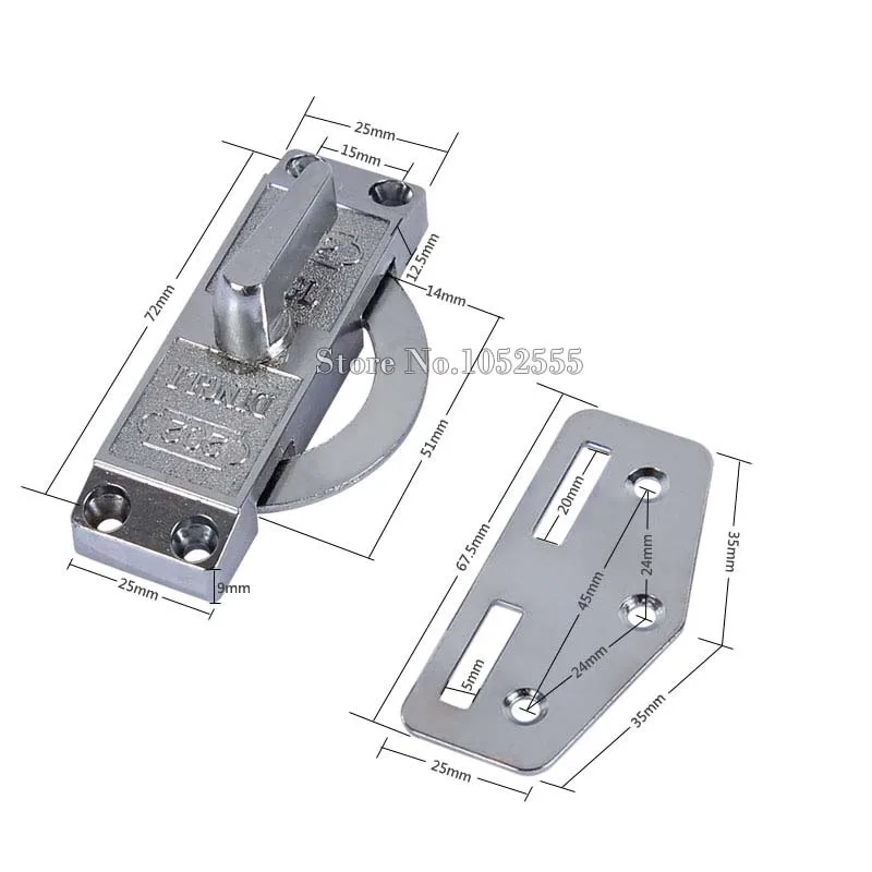 Top Designed Sliding door hook lock aluminum shift gate 202 push ... Top Designed Sliding door hook lock aluminum shift gate 202 push ...