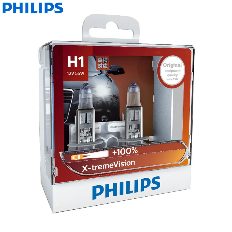 Philips Diamond Vision 9003 HB2 H4 12 V 60/55 W P43t 12342DVS2 5000 K холодный белый свет галогенная лампа для автомобиля фар Hi/lo луч(двойная упаковка