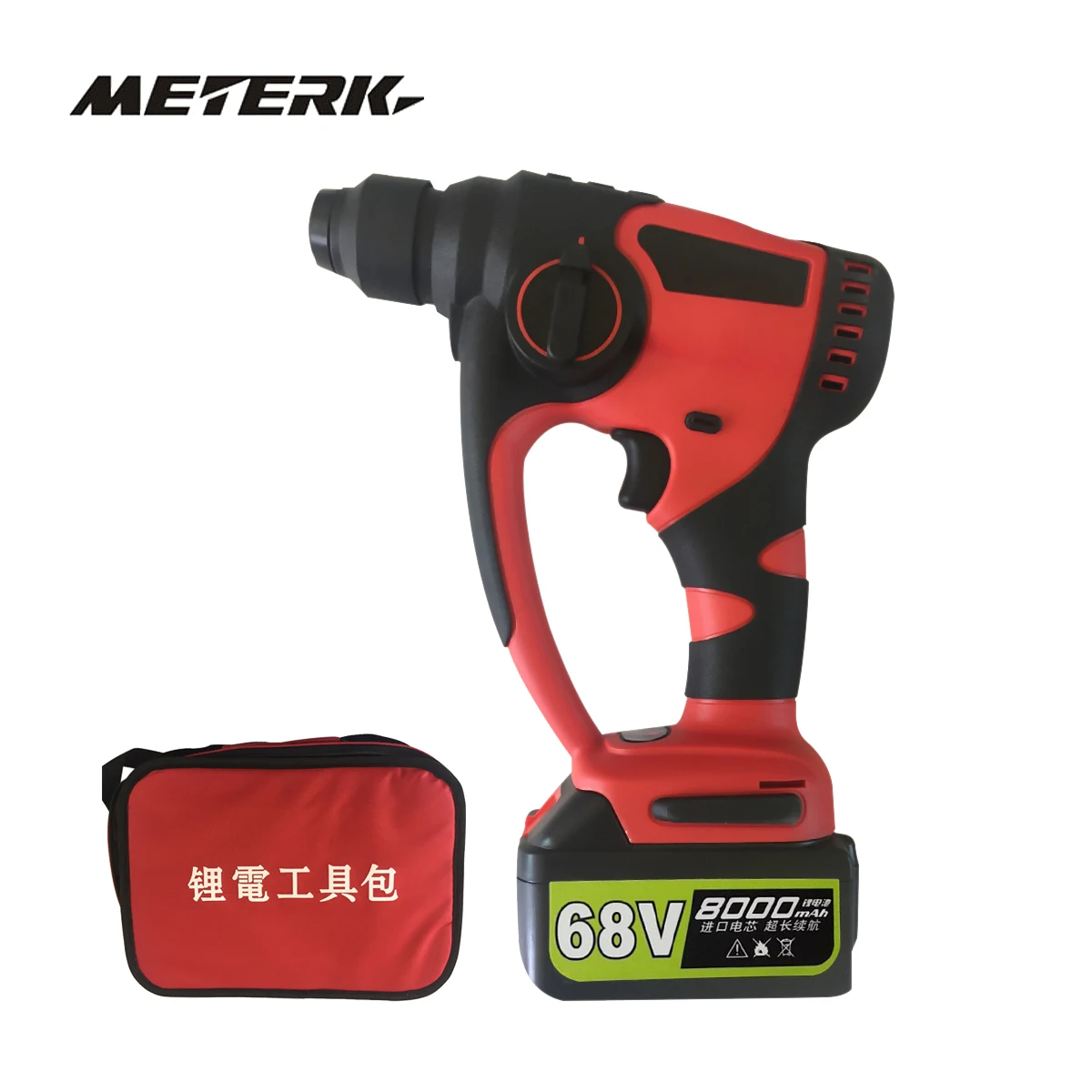 

Lithium Battery Rotary Hammer Drill Brushless Cordless Hammer Electric Drill Screwdriver Power Tools