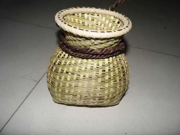 Традиционные народные бамбуковые корзинки для рыбы ручной работы Hamdmade контейнеры для украшения шоу реквизит Цветочная композиция унисекс