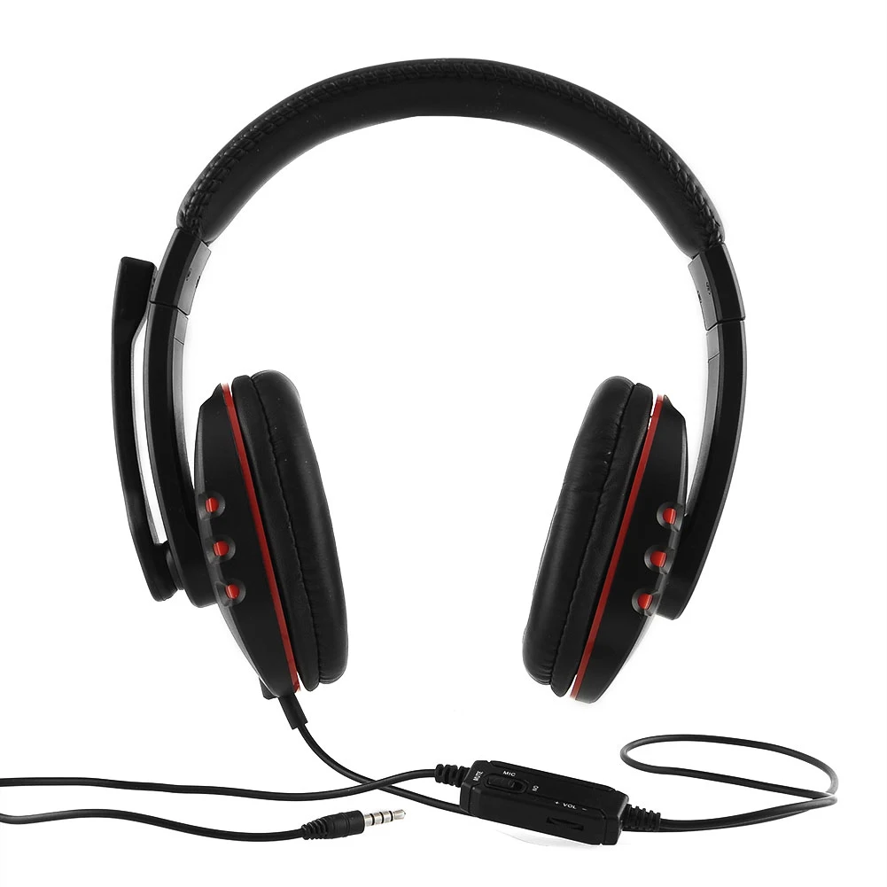 

Hot Selling 120cm 3.5mm Jack Gaming Controller Headset Earphone With MIC ON/OFF Control For Sony For PS4 Play Headphone