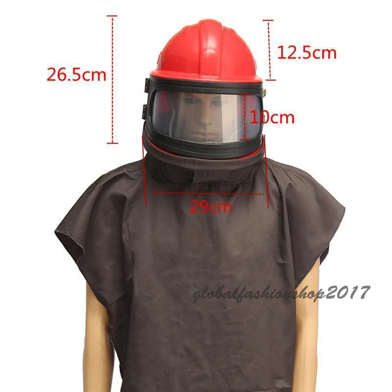 Labor Protection AIR FED Supplied Safety Sandblast Helmet Sand Industry Blast Abrasive Hood Protector Labor Protection AIR FED Supplied Safety Sandblast Helmet Sand Industry Blast Abrasive Hood Protector