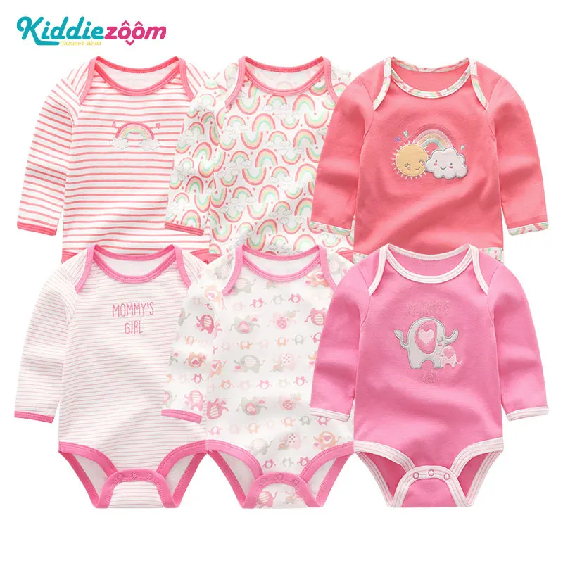 

Baby Girl Clothes Newborn Boy Bodysuits Infant Jumpsuit Long Sleeve Baby Clothing Summer Kids Roupas de Pajamas bebe Boy Clothes