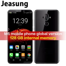 Jeasung Pulada M6 высококачественный 4G LTE смартфон 6+ 128 ГБ MT6757 Восьмиядерный Android 8,0 мобильный телефон с считывателем отпечатков пальцев